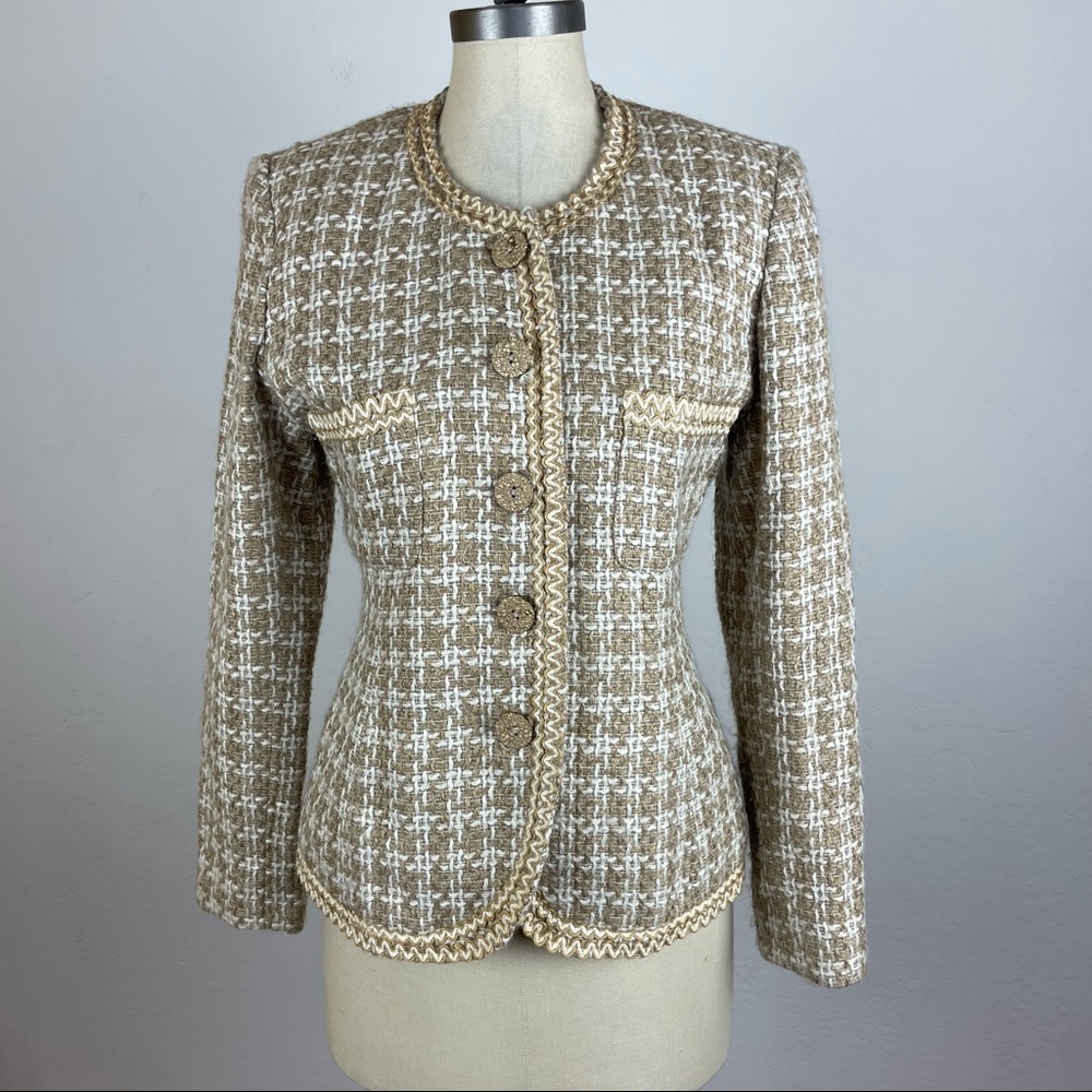 Morgan De Toi Knit Blazer